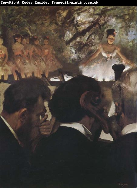 Edgar Degas Musician